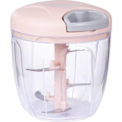 Manual Food Chopper,Spice Onion Chopper-Easy to Clean Portable Food Processor for Vegetables, Fruits, Nuts, Herbs, Meat, Garlics