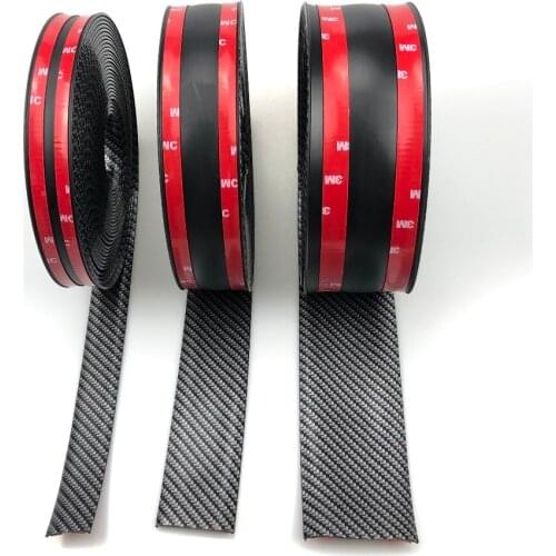 Car Styling Bumper Strip Protector Stickers For Audi A1 A3 A4 B6 B8 B9 A3 A5 A6 A7 A8 C5 Q7 Q3 Q5 Q5L SQ5 R8 TT S5 S6 S7 S8