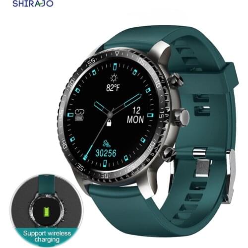 2021 Version Smart Watch Support Wireless Charging Bluetooth Fitness Tracker with Heart Rate Monitor Smartwatch for Android IOS