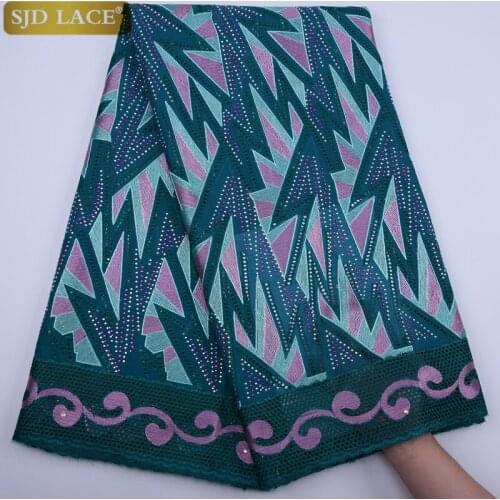 High Quality Swiss Voile Lace In Switzerland Embroiderey African Dry Lace Fabric Eyelet Cotton Lace For Nigerian Dress Sew A1769