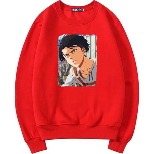 Anime Attack on Titan Women Sweatshirt Harajuku Manga Shingeki No Kyojin Hoody Spring Autumn Fashion Cartoon Sweatshirt