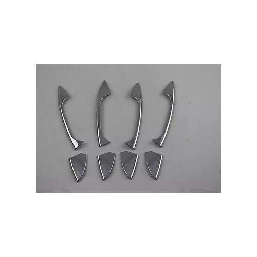 2012-2015 For Benz ML W166 /GL X166 Chrome Side Door Handle Cover Trim 8ps