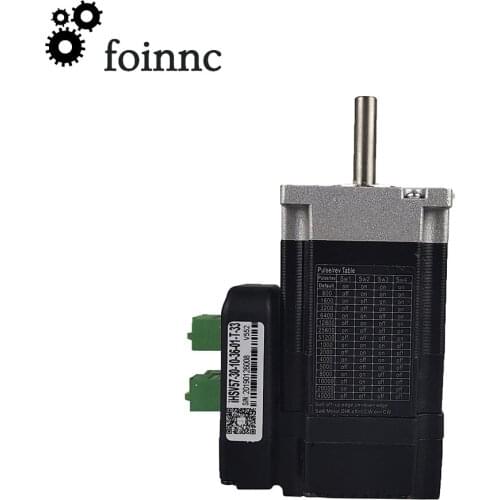 56 Integrated DC Servo Motor Nema23 0.29/0.45/0.6NM(Optional) 1000 Line Encoder Drive Control Integrated Servo Motor iHSV57-XXX
