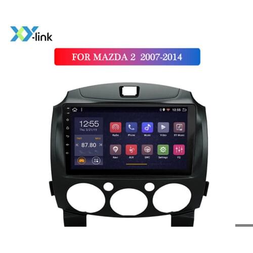9 inch Android 8.1 Car Multimedia Video Player for Mazda 2 2007-2014 Autoradio GPS Navigation Stereo Radio accessories no 2 din