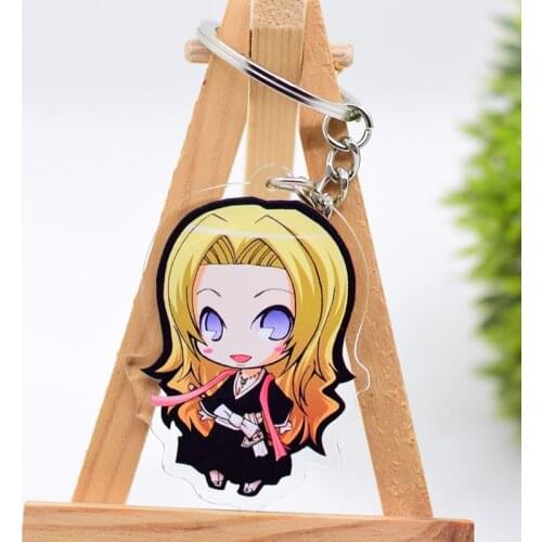 Bleach Keychain Anime Acrylic Cartoon Keyring WL0527