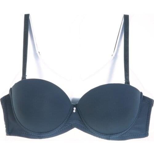 Sexy Women Push Up Bras for Girls Underwear Gather Seamless One-Piece Push Up Padded Minimizer Black Bras Sexy Bras for Women