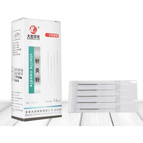 Chinese medicine acupuncture needle single use disposable sterile single package warm needle acupuncture Beauty