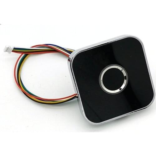 R502-AW DC3.3V Ring LED Zinc Alloy Enclosure Easy Installation Fingerprint Module Sensor Access Control Arduino