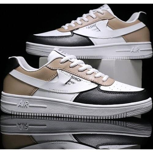 Men Casual Shoes Trend Student Board Shoes Men Fashion Sneakers Popular Flats Walking Shoes Men Vulcanize Shoes Low Flats Shoes
