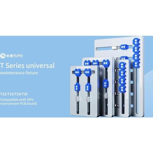 MiJing Repair Fixture T22 T23 T24 T26 Platform For iPAD iPhone 11promax XS XR X Huawei Samsung OPPO MotherBoard Repair Tools