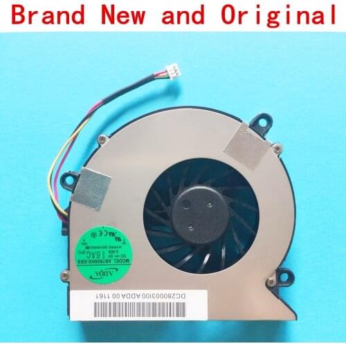New laptop CPU cooling fan Cooler radiator heatsink Notebook for F8T9-CCW DFS531205M30T f761-ccw Laptops Fans