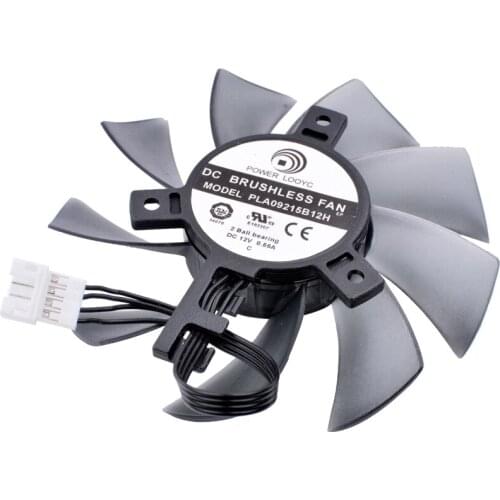 Brand new original PLA091215B12H DC12V 0.55A 87mm 42mm For HD7850 Graphics Card Cooling Fan
