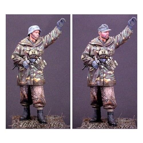 New Unassembled 1/16 90mm--wii Grenadier Wiking soldier Resin Kit DIY Toys Unpainted kits