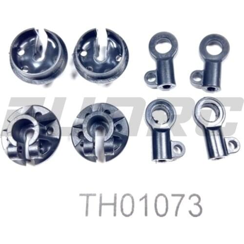 Plastic Shock Absorber Spring Seat for Traction Hobby 1/8 KM5 Crawler Model Vehicle Refit Upgrade Accessories RC Car Parts