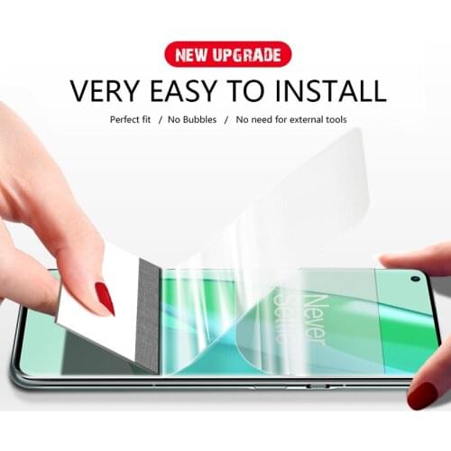 For Film Oneplus Nord N10 5G Hydrogel Film One Plus Nord N10 N100 2 N200 CE 5G 9 9R 8T Screen Protector Phone Film
