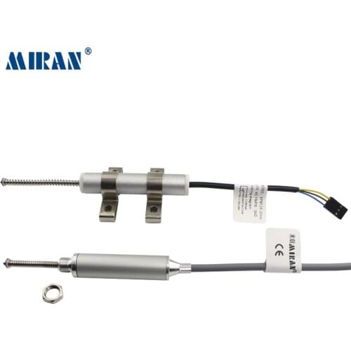 Miran KPMR12 10mm~100mm Spring Loaded Potentiometer Self Return Linear Displacement Position Sensors/ Scales/Rulers/Transducers