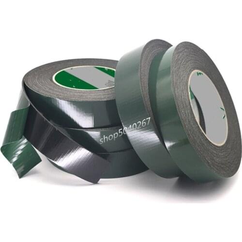 10M/lot 1mm/2mm thick Self-adhesive window sealing strip car door noise insulation sponge sealing tape Blocker Sealer Stopper