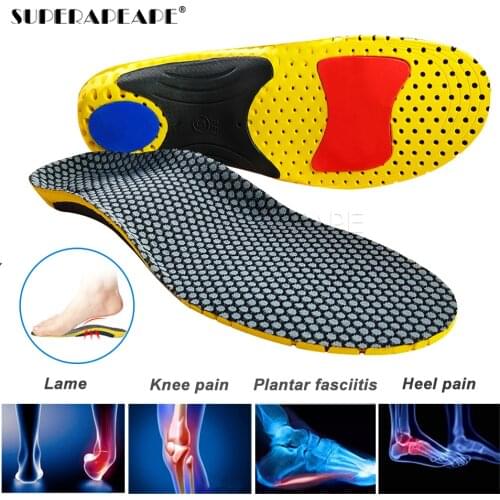 EVA Sport Orthotic Insoles Arch Support Orthopedic Insoles for Shoes O/X Leg Shoe Pad Foot Pain Relief Sole for Shoes
