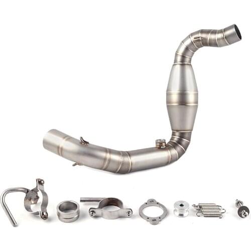 Motorcycle Full System Exhaust Slip-On for bmw G310R G 310R G 310R Middle Contact Pipe With DB-KILLER G310R exhaust
