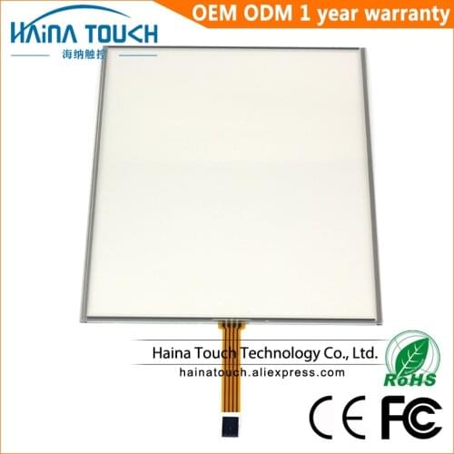 Win10 Compatible 4:3 12 inch 4 Wire Resistive USB Touch Screen Panel Touch panel for Laptop / Industrial equipment