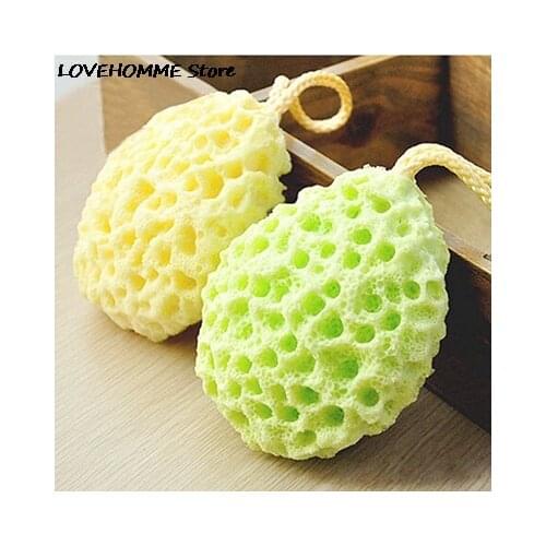 ZLinKJ Wholesale Face Cleaning Sponge Bath Scrubber Shower Spa Sponge Body Cleaning Scrub Sanitary Ware Suite High Quality