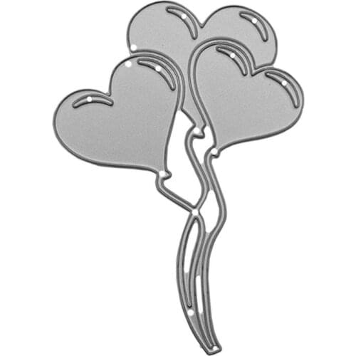 2021 Craft Metal Cutting Dies Valentines Day Background Frame decoration Scrapbooking Album Paper Card Craft Embossing Die Cuts