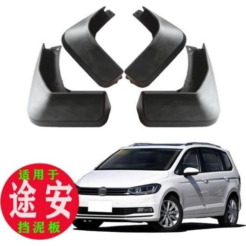 4pcs specia for Volkswagen Touran 2016 2019 CROSS & OLD Touran AUTO Mudguards car fender Mud Flaps Mudflaps
