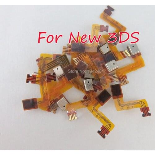 50PCS Original NEW For NEW 3DS Replacement Mricophone Flex Cable for Nintend New 3DS Parts Mic Microphone Ribbon Flex Cable