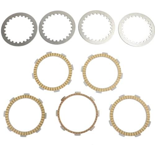 Areyourshop for Honda CA125 Rebel CA125 S/T 1995-1996 Clutch Kit Steel & Friction Plates 22311-KN4-680 22201-KAZ-000 Motor Parts