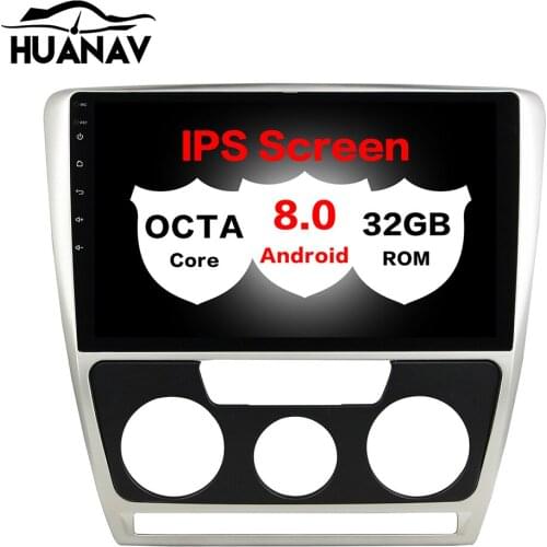 HUANVA Android 8 4+32G Car CD DVD Player GPS navigation For Audi TT 2006-2013 head unit multimedia player tape recorder 8-Core