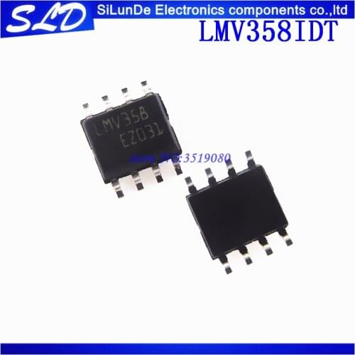 Free Shipping 50pcs/lot LMV358IDR LMV358ID LMV358 SOP8 LMV358IDT new and Original in stock