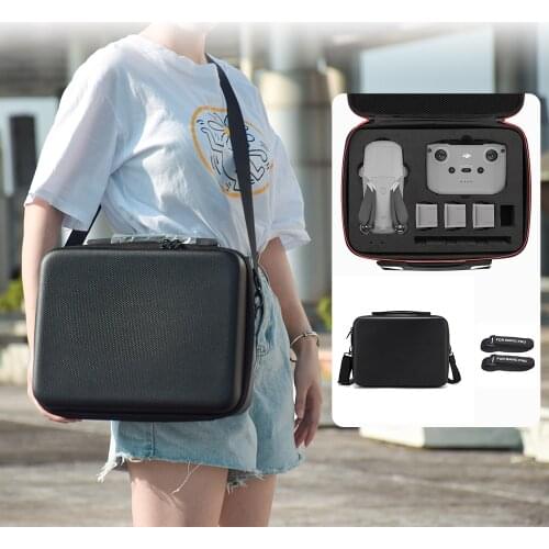 Travel Carrying Pack Bag for DJI Mavic Air 2 Drone Accessories Large Capacity Storage Packet Shockproof Shoulder Protective Case