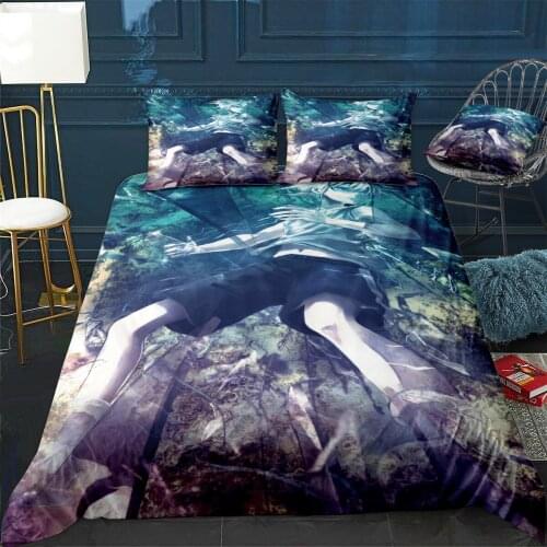 Hunter Killua Zoldyck Duvet Cover Comfortable Quilt Home Decora Design Universal Bedding Set Bedclothes+Pillowcase 3pcs