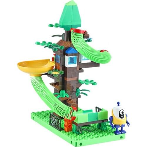 Big Piece Theme Building Blocks Kids Toys Baby Track Balls Designer Educational Toys For Children Bricks Construction Toy