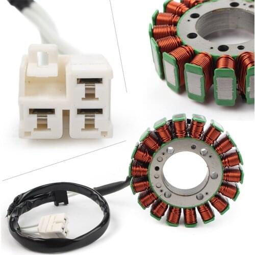 Copper Motorbike Magneto Engine Generator Stator Coil For Kawasaki EX400 Ninja 400R ABS 2014 2015 2016 2017 DC 12V