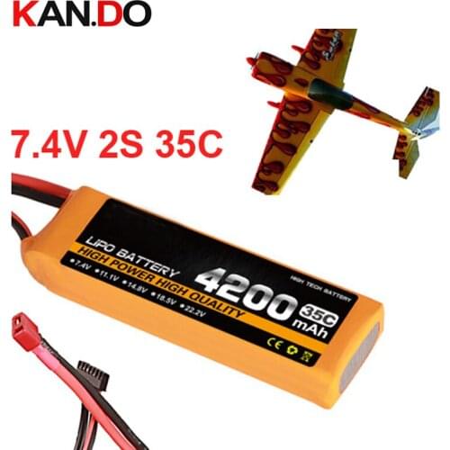 2s 35c 7.4v 4200mah airplane model battery 35C aeromodeling battery model aircraft lithium polymer battery drone battery