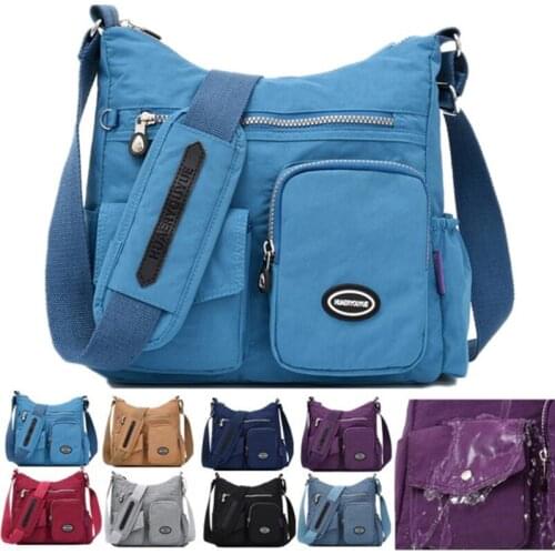 Fashion High Quality Handbag Female CrossBody Bag Women Shoulder Bag Ladies Messenger Bag Nylon Waterproof Lady Purse