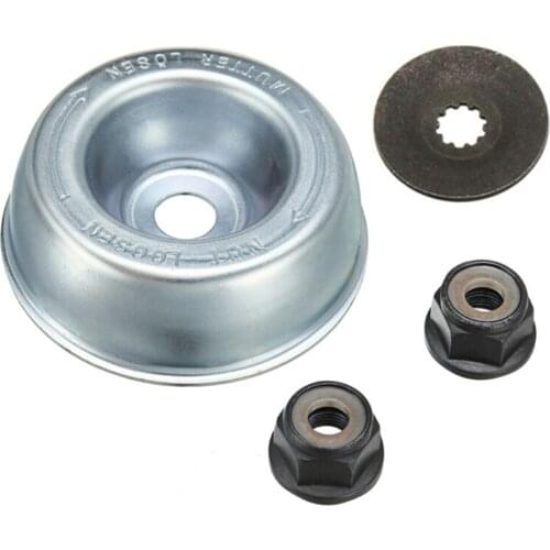 Metal Replacement Blade Fixing Kit Supplied With 2 Sizes Of Nuts STIHL String Trimmer Parts garden tool accessories