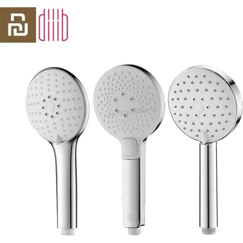 Youpin Diiib Dabai Pressurized Nozzle Shower Head ABS Bathroom High Pressure Water Saving Rainfall Chrome Shower Head