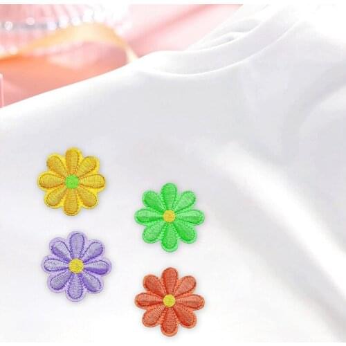 34Pcs Embroidery Applique Patches Rose Flowers Butterfly Iron on Patches for Jackets, Jeans, Arts Crafts DIY Decoration