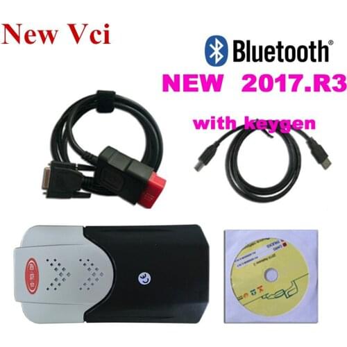 2021 Latest 2017.R3 NEW keygen vd VD600 vd tcs pro plus bluetooth for delphis obd2 Scanner tool