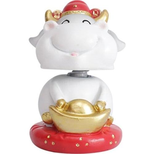 Chinese Style New Year Of The Ox Ornaments Creative Gifts New Year Festive Home
