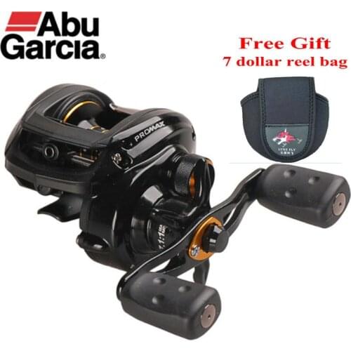 Original Abu Garcia Pro Max3 PMAX3 7.1:1 7BB+1RB Baitcasting Fishing Reel 18LB/ 8kg Drag Baitcasting Reel Spool Curl Fishing