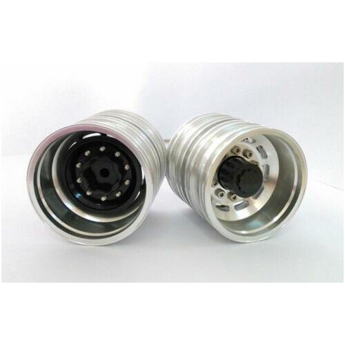 RC 1/14 Tractor Model Upgraded Rear Wheel Hub D for 3 Axle Truck Car DIY Tamiya TH01367-SMT4