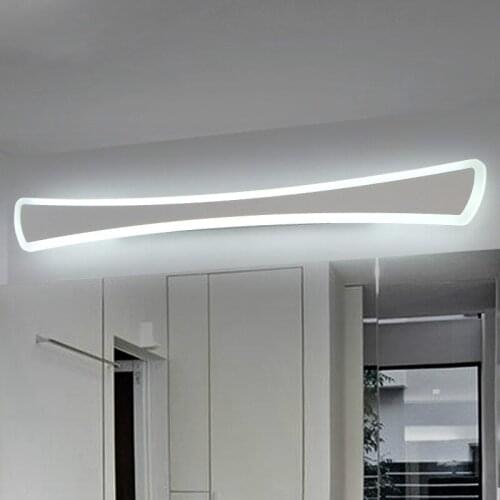 Modern LED Mirror Lights 0.4M~1.2M wall lamp Bathroom bedroom headboard wall sconce lampe deco Anti-fog espelho banheiro