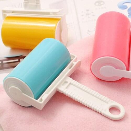 Pet Hair Remover Washable Cylinder Drum Dust Brush Large Size Hair Remover Wool Suction Roll Antistatic Pet Hair Remover Roller