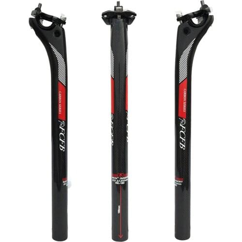 Super light FCFB FW BACK 20MM carbon seatpost 27.2/30.8/31.6*350/400mm carbon bike parts mtb seat post road carbon seatpost