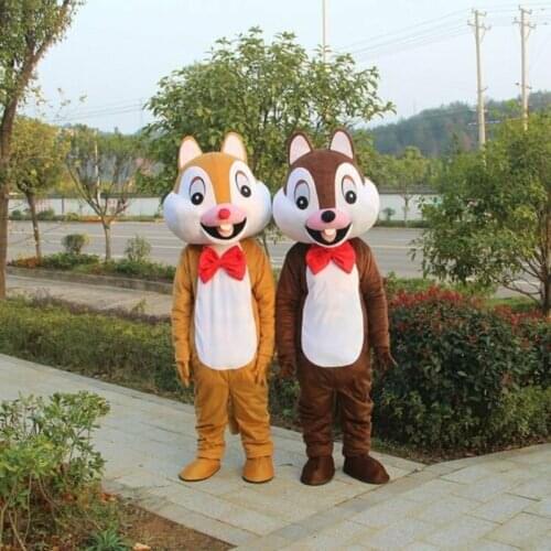 Squirrel Mascot Costume Suit Cosplay Party Game Dress Outfits Clothing Advertising Carnival Halloween Xmas Easter Festival Adult