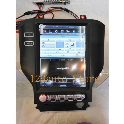 10.4 '' Vertical screen Tesla Style Android 9.0 Car DVD GPS Player NAVI for Ford Mustang 2015 2016 2017 PX6 CARPLAY STEREO RADIO