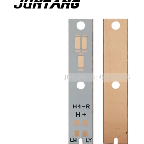 10pcs1860 H4 three-color copper substrate LED PCB LED copper substrate LED circuit board thermoelectric separation